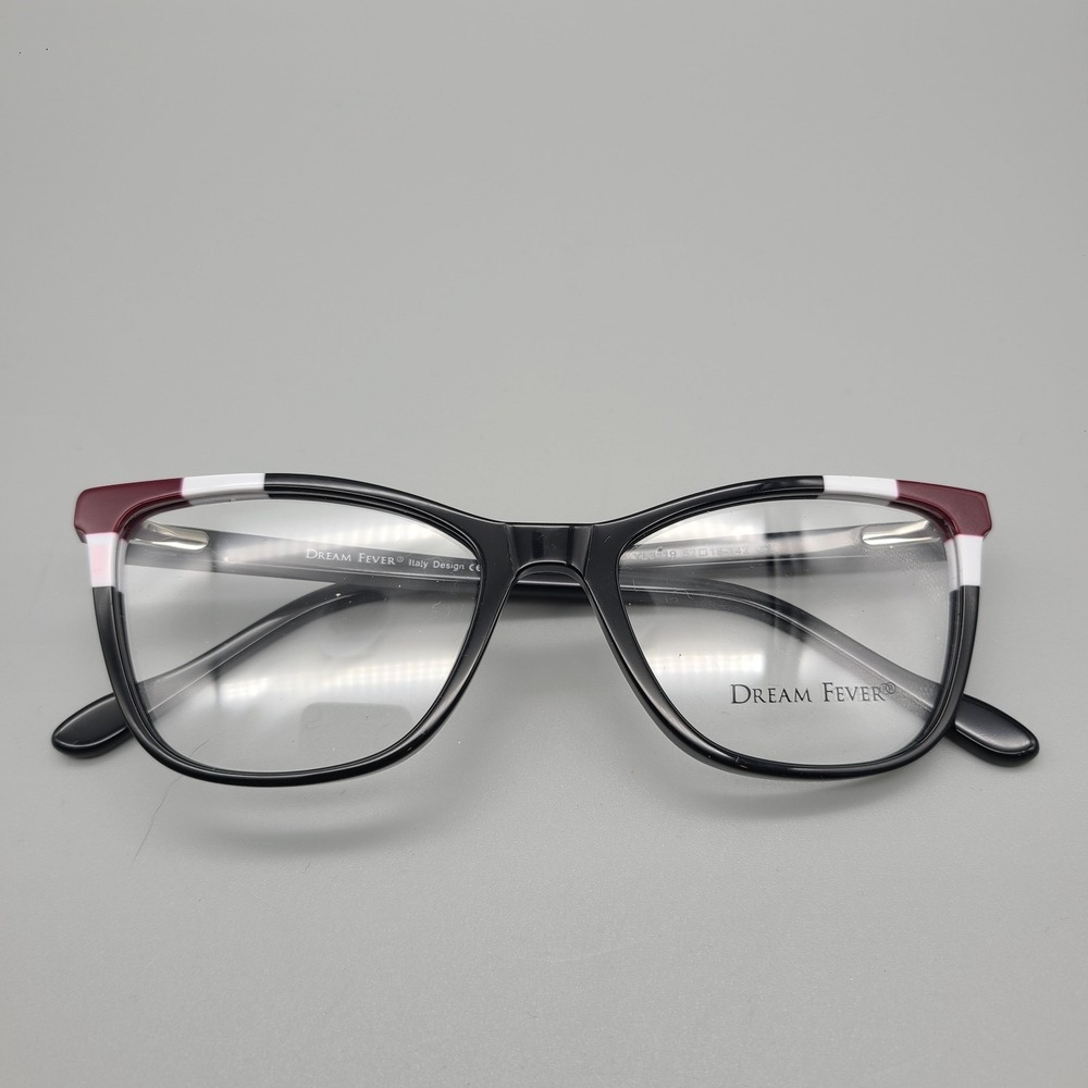 Dream Fever YL3119 Black Designer Italy Eyeglasses Frames 52-18-142
